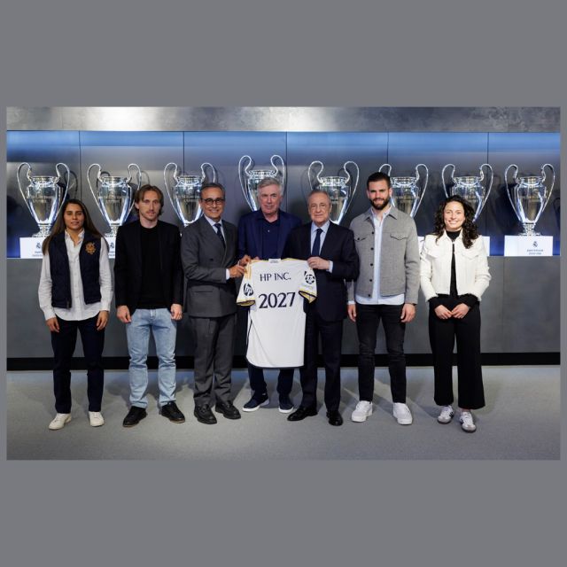 Η Ρεάλ Μαδρίτης και η HP ανακοινώνουν εμβληματική παγκόσμια συνεργασία