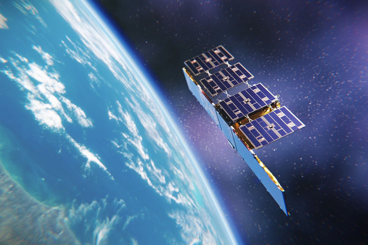 An ICEYE satellite pillars d1bcb853