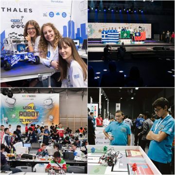 Παγκόσμια πρωτιά για την ελληνική αποστολή στην Ολυμπιάδα Εκπαιδευτικής Ρομποτικής 2019