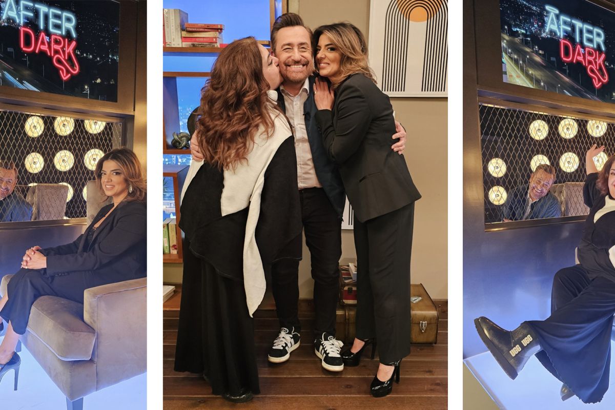 Ο Θέμης Γεωργαντάς υποδέχεται τη Σοφία Βογιατζάκη και τη Νίκη Λάμη, στο «After Dark» στο OPEN