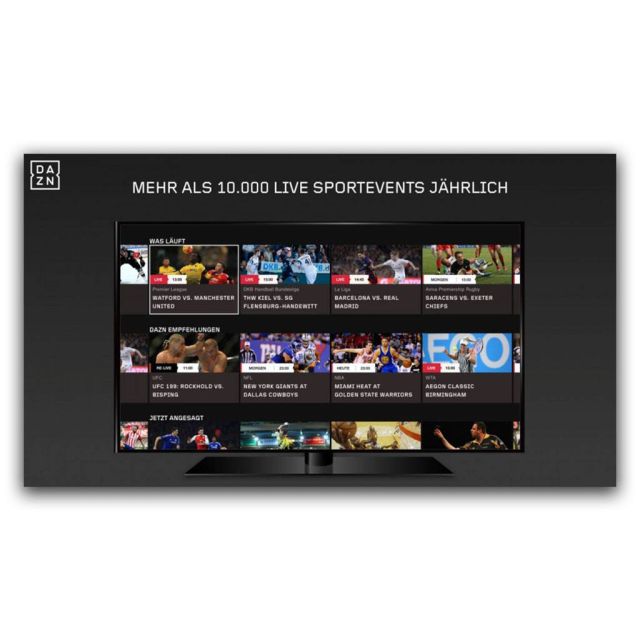 Η DAZN λειτουργεί μυστικά ένα γραμμικό τηλεοπτικό κανάλι στην Γερμανία