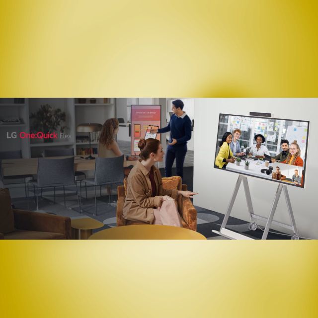 Η LG επαναπροσδιορίζει τα επαγγελματικά meetings με το LG One:Quick