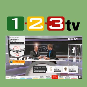 Η γερμανική πλατφόρμα δημοπρασιών 1-2-3.tv ανανέωσε το συμβόλαιο μετάδοσης της με την SES Germany