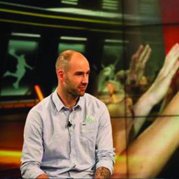 Η φιέστα του Ολυμπιακού στον OTE TV