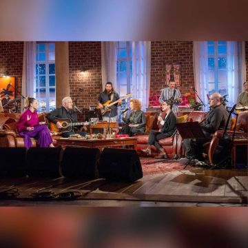 Η Μελίνα Τανάγρη, η Ευσταθία & ο Αλκιβιάδης Κωνσταντόπουλος στο «Μουσικό Κουτί» της ΕΡΤ1