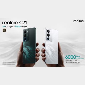 Η realme Παρουσιάζει το νέο realme C71: Αυτονομία και Απόδοση σε Προσιτή Τιμή