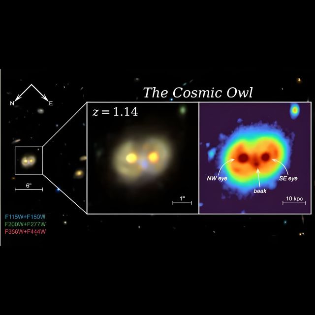Μια διαστημική “κουκουβάγια” εντόπισε το James Webb