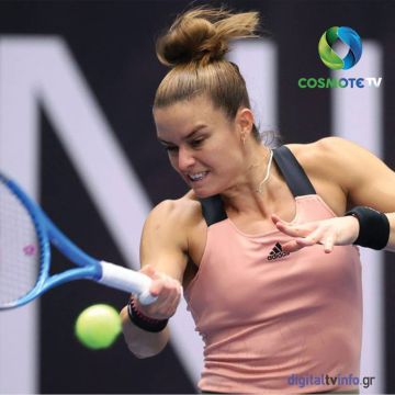 Σάκκαρη vs Μαρτίνκοβα: Η μάχη για πρόκριση στα ημιτελικά της Οστράβα αποκλειστικά στην COSMOTE TV