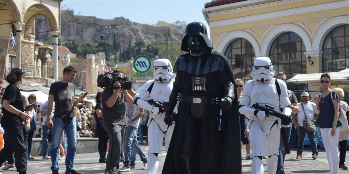 Star Wars… απόβαση στο κέντρο της Αθήνας!