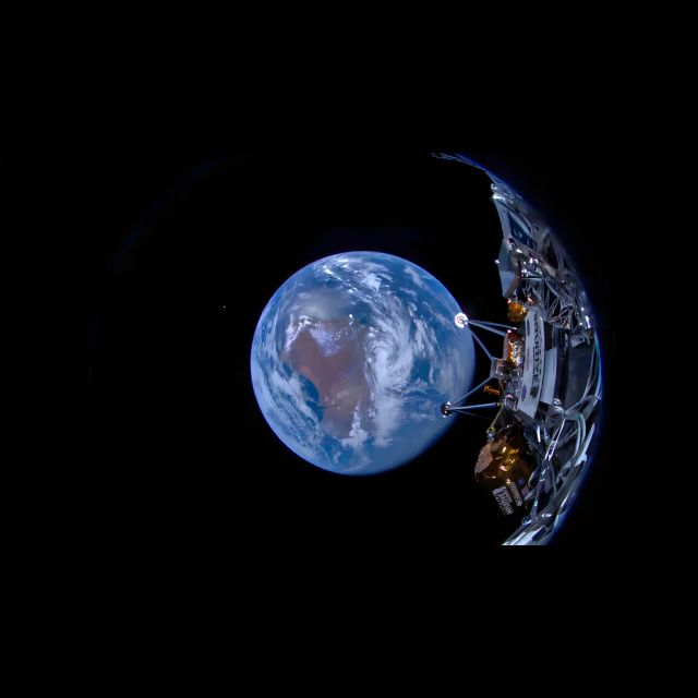 Ο Οδυσσέας έστειλε σέλφι με φόντο τη Γη καθοδόν προς τη Σελήνη