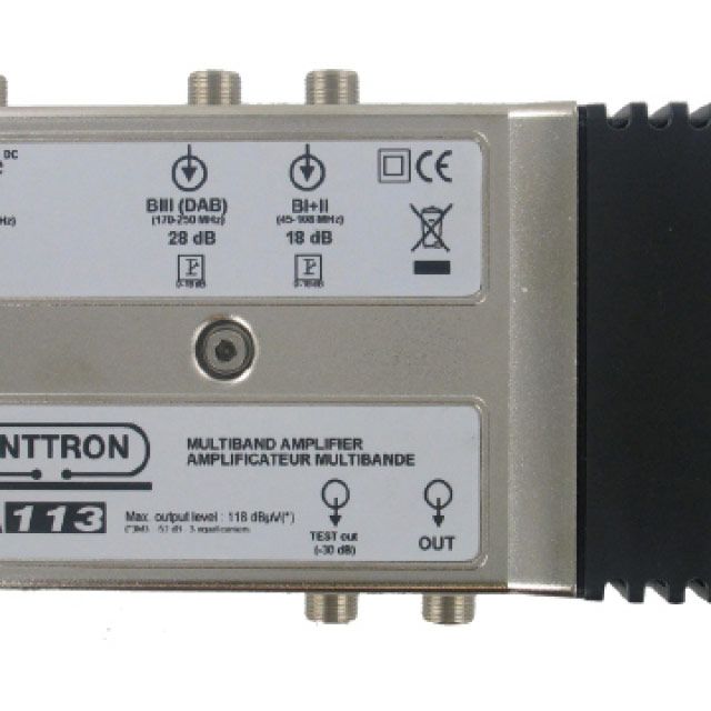 Anttron Α113 & A 116, νέοι κεντρικοί ενισχυτές