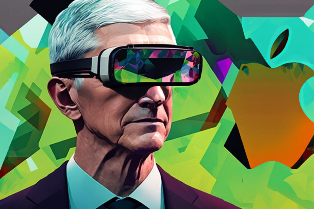 tim cook vr headset AI art d83669d1