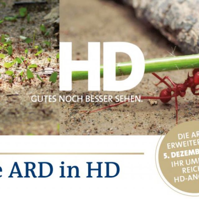 Στις 5 Δεκεμβρίου όλα τα κανάλια της ARD σε HD