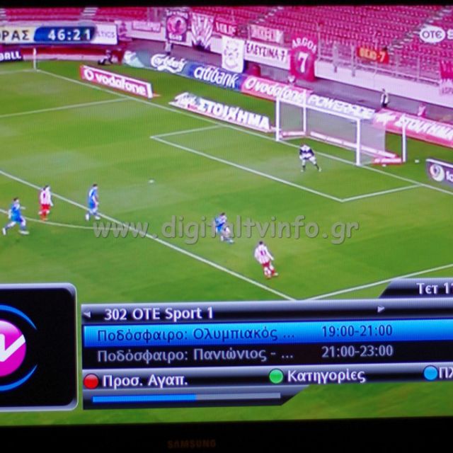 Τηλεοπτικές μεταδόσεις της ημέρας