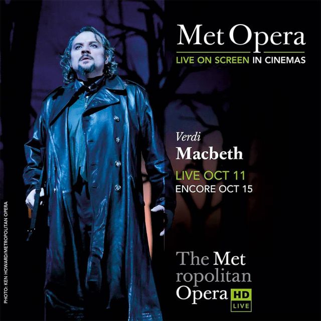 Metropolitan Live in HD: «Μάκβεθ» στην πρεμιέρα της σεζόν 2014-15