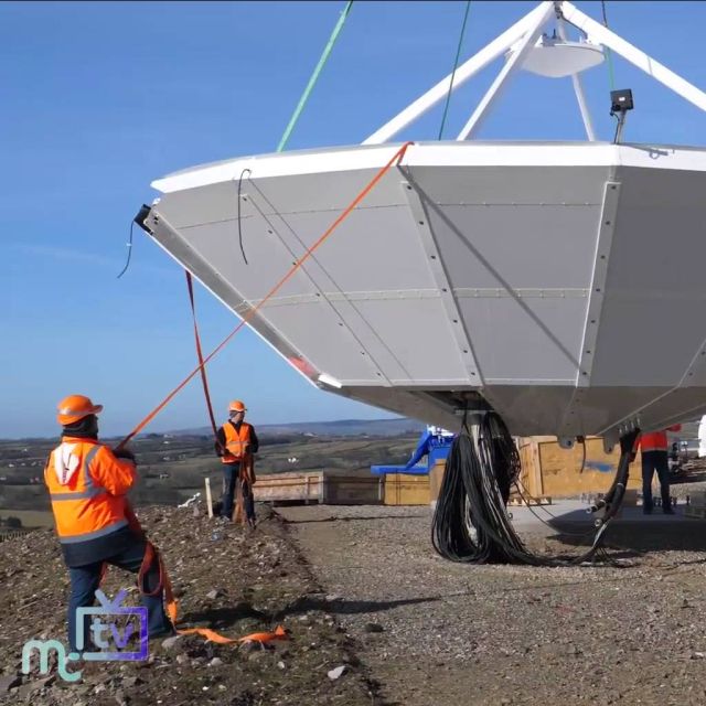 Η SES εγκαινίασε το νέο της teleport στη Νήσο του Μαν