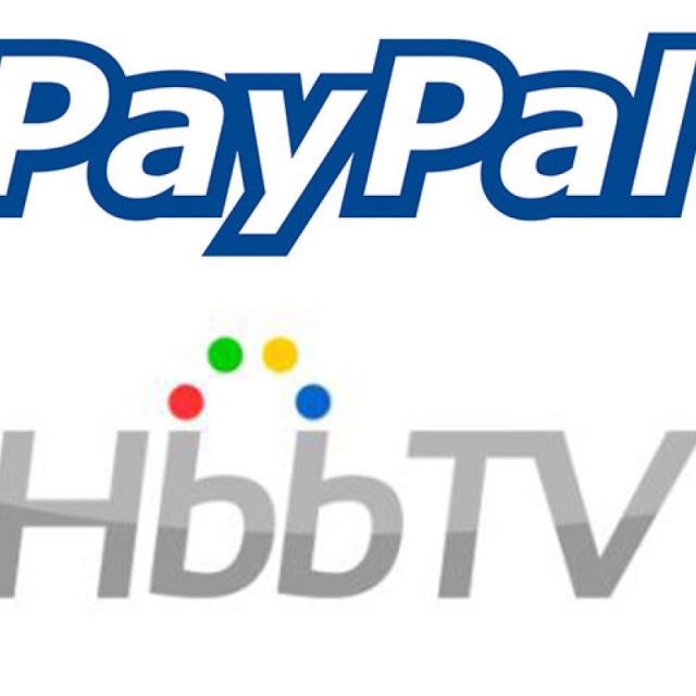 Πληρωμή PayPal μέσω HbbTV