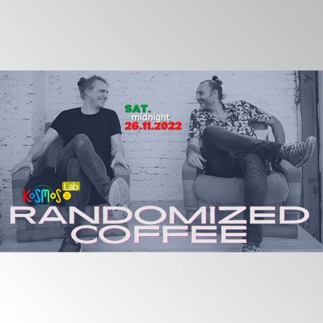 KOSMOS: Οι Randomized Coffee από την Ρώμη αποκλειστικά στο Kosmos Lab