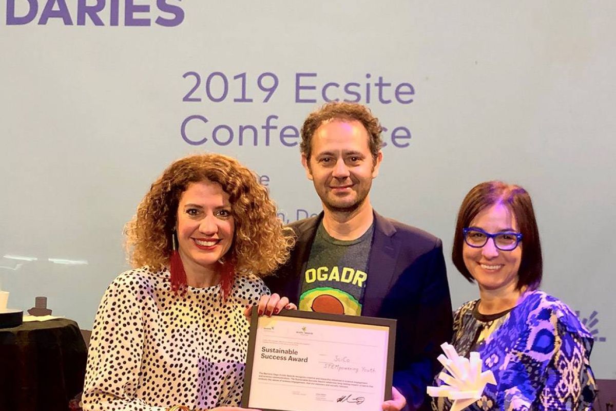 Κορυφαία διάκριση για το πρόγραμμα STEMpowering Youth, στον ευρωπαϊκό θεσμό Ecsite Awards 2019