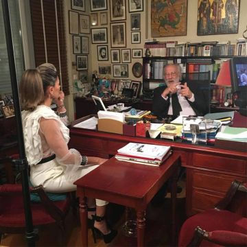 Ο Αλέξανδρος Λυκουρέζος σε ένα «RealtaLK» από καρδιάς με την Κατερίνα Λάσπα μόνο στο Novalifε!