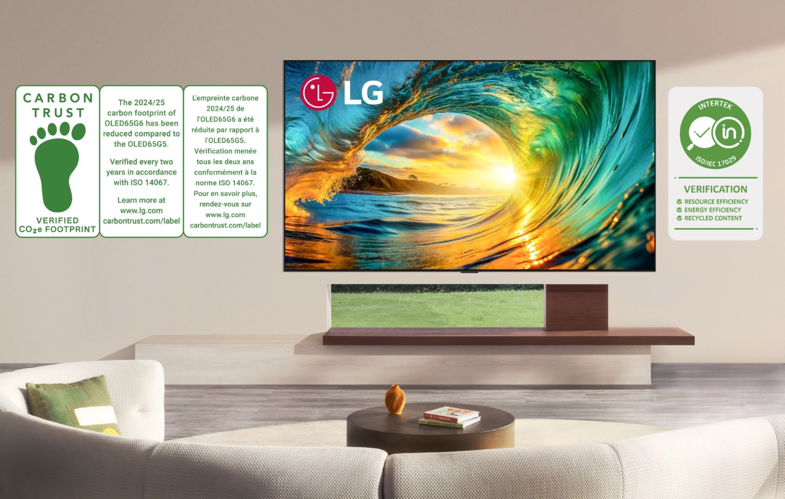 2026 LG OLED evo G6 ESG Certification dd5723c5
