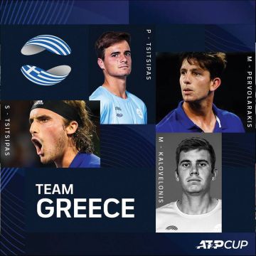 Το τουρνουά τένις ATP Cup με την Εθνική μας ομάδα και τον Στέφανο Τσιτσιπά  αποκλειστικά στα κανάλια Novasports!