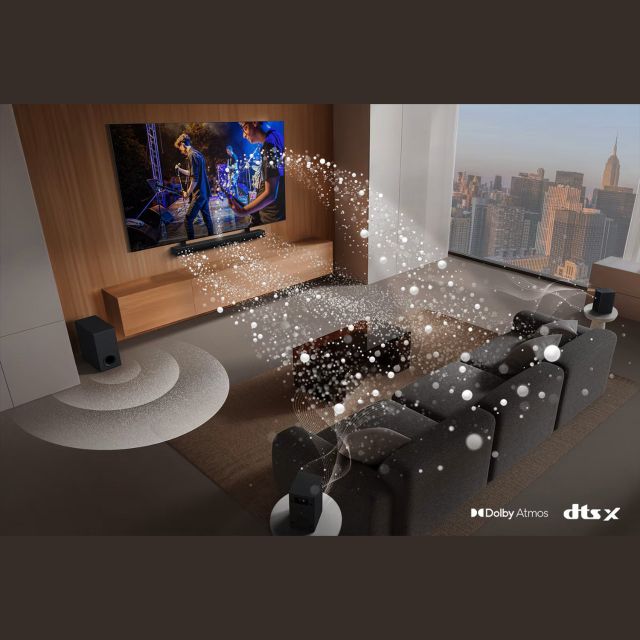 ΜΟΝΟΣ ΣΤΟ ΣΠΙΤΙ; ΌΧΙ ΠΙΑ. Η ΙΔΑΝΙΚΗ ΠΑΡΕΑ ΕΙΝΑΙ TO LG HOME THEATERSOUNDBAR S70TR