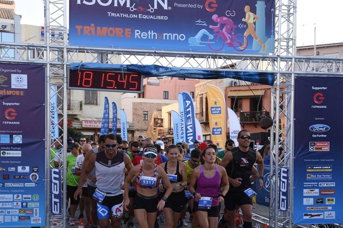 Ξανά στην κορυφή του ISOMAN οι Έλληνες τριαθλητές Παναγιώτης Δημόπουλος & Εύα Μπέκα