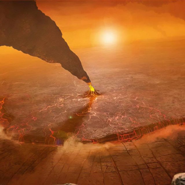 Η NASA παρουσιάζει μια τρομερή έκρηξη ηφαιστείου στην Αφροδίτη