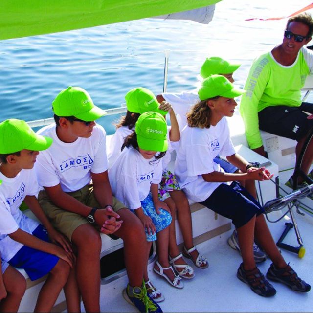 Aegean Regatta 2015: Οι μικροί ιστιοπλόοι της Σάμου στο τιμόνι του COSMOTE ΕΡΥΤΟΣ 2