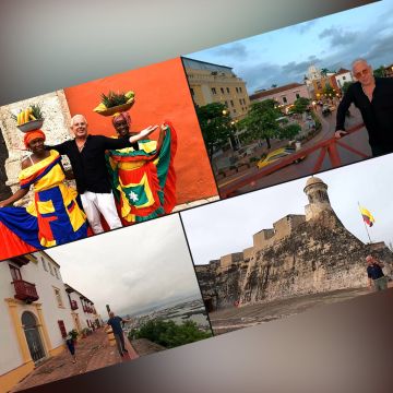 Οι ΕΙΚΟΝΕΣ με τον Τάσο Δούση συνεχίζουν το ταξίδι τους στην Κολομβία και φτάνουν στην Καρταχένα