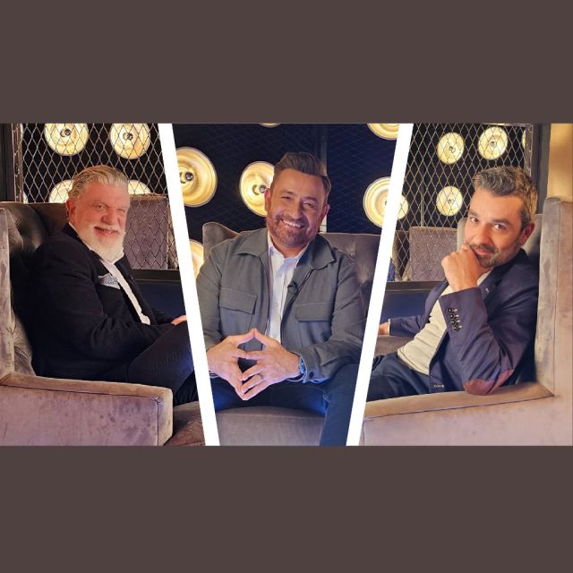 Ο Θέμης Γεωργαντάς υποδέχεται τον Γιάννη Βούρο και τον Πέτρο Λαγούτη, στο «After Dark»