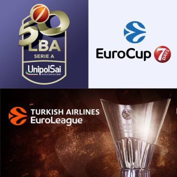 Όλη η EuroLeague, τα ημιτελικά του EuroCup και η Lega Basket Serie A στα κανάλια Novasports!