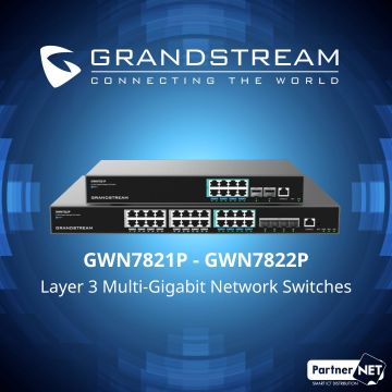 Η GWN7820 Σειρά της Grandstream: Layer 3 Multi-Gigabit Managed PoE Switches για Επιχειρηματικά Δίκτυα Υψηλής Απόδοσης