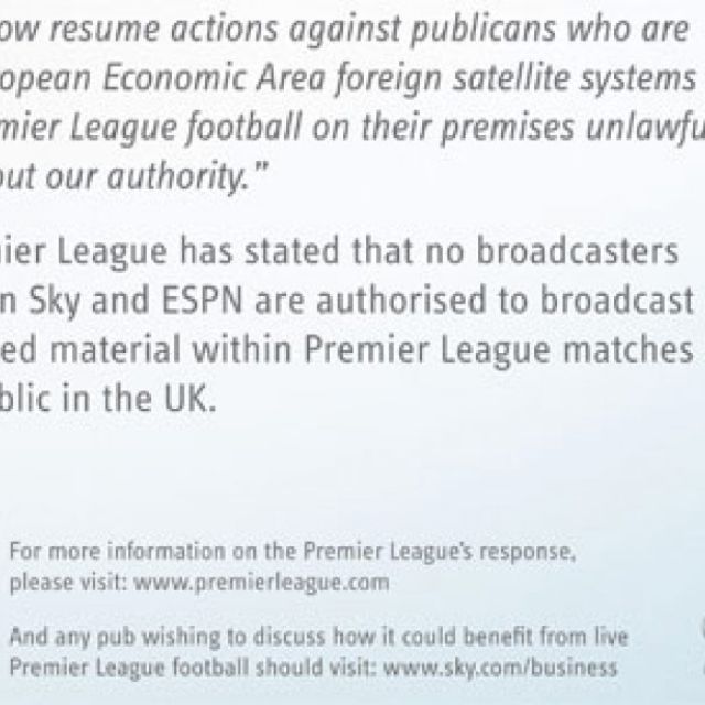 Απειλεί η Premier League τις pubs