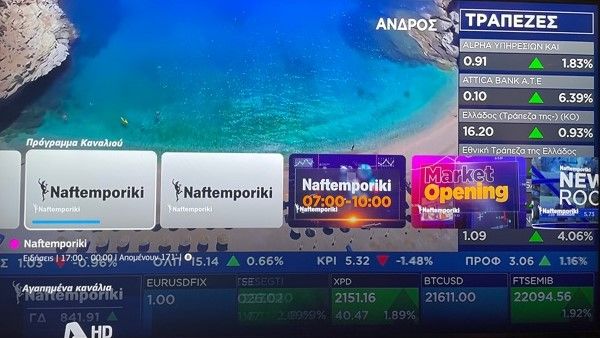 NAFTEMPORIKI COSMOTE TV