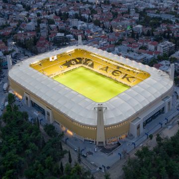 Παρουσίαση του νέου LG Multi V i στο νέο γήπεδο της AEK