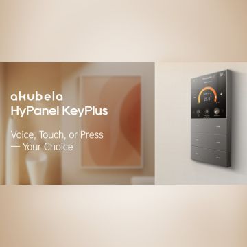 Akubela HyPanel KeyPlus. Ο έλεγχος του χώρου, εκεί που τον χρειάζεσαι