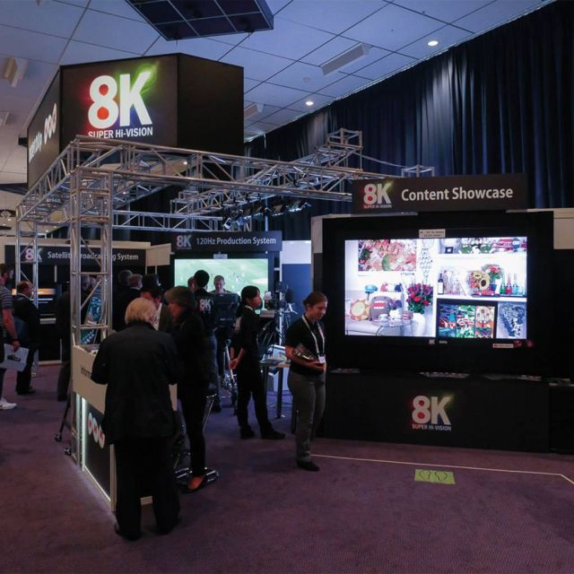 Επίδειξη 8Κ στην IBC 2015 από την NHK