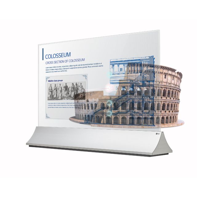 <a>LG</a> Transparent OLED, εισάγει μια νέα διάσταση στο digital signage