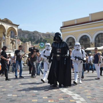 Star Wars… απόβαση στο κέντρο της Αθήνας!