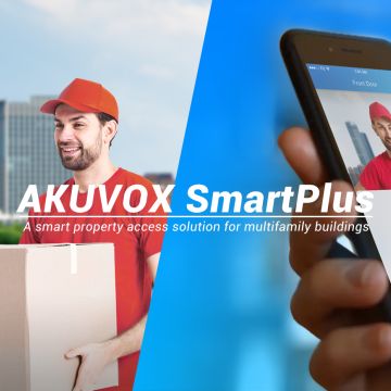 Akuvox SmartPlus. Όταν ολόκληρο το κτίριο βρίσκεται στο κινητό σας