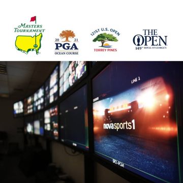 Όλα τα Majors τουρνουά του γκολφ είναι στα κανάλια Novasports!