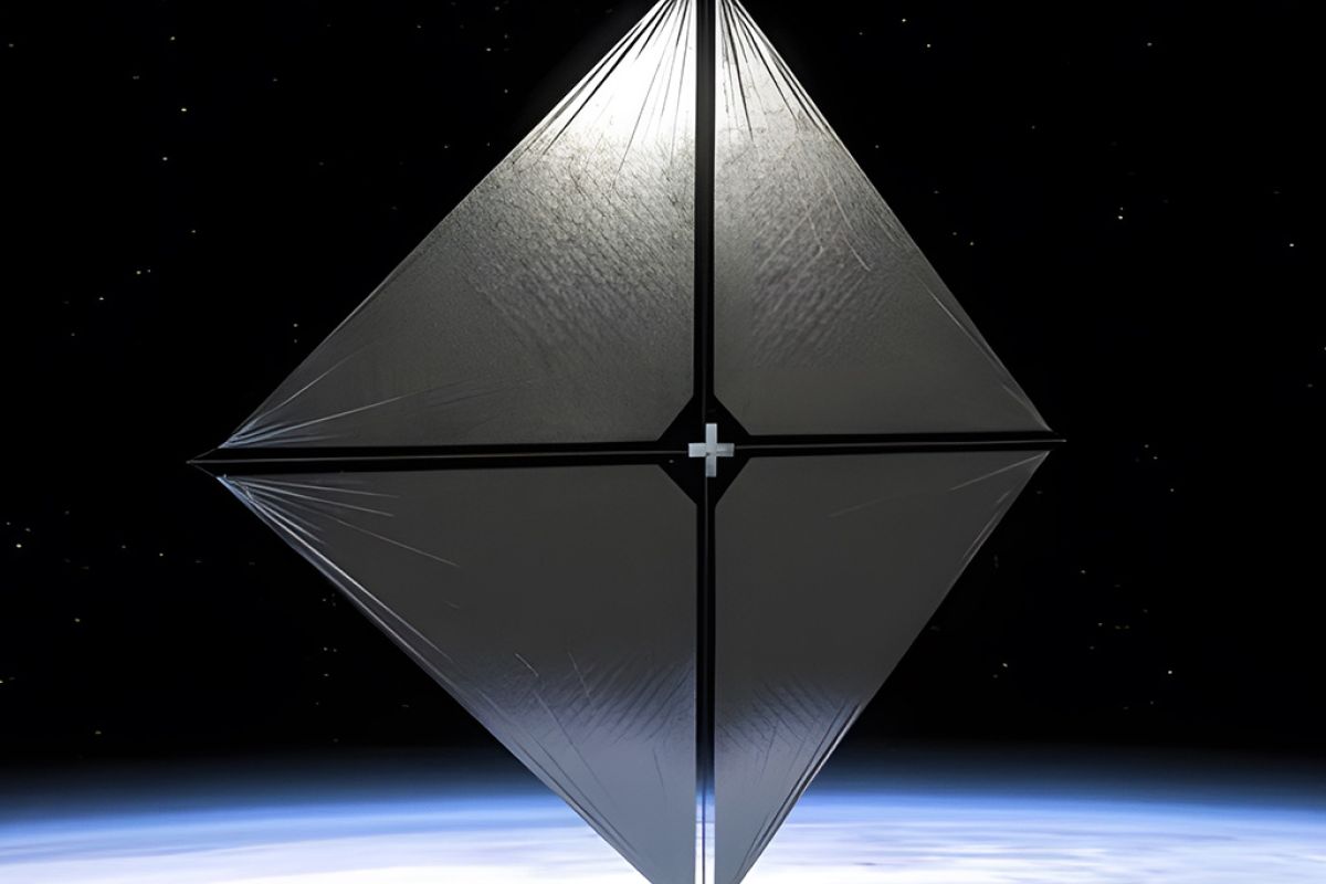 Η NASA εκτόξευσε ένα ηλιακό ιστίο στο διάστημα
