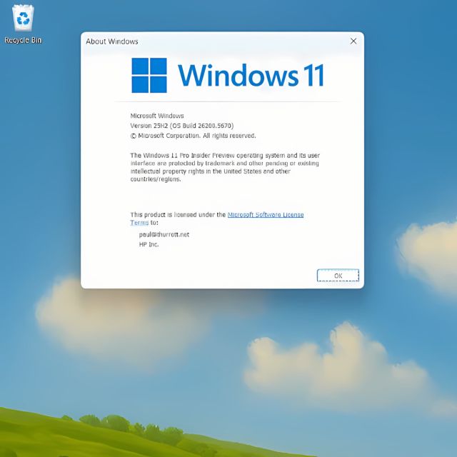 Microsoft: Τα Windows 11 25H2 είναι η επόμενη έκδοση