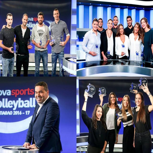 Έπαθλο Novasports: Βραβεύτηκαν οι κορυφαίοι σε Volleyball και Water Polo για 15η χρονιά!