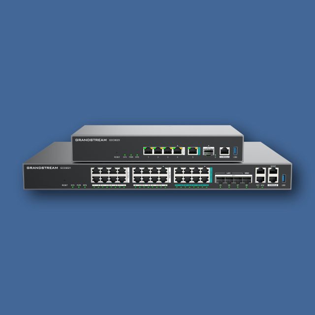 Grandstream GCC6020 series: Ενοποιήστε τις Υποδομές Δικτύου και Επικοινωνιών σας με μία μόνο λύση