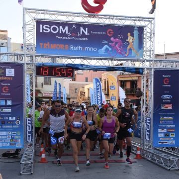 Ξανά στην κορυφή του ISOMAN οι Έλληνες τριαθλητές Παναγιώτης Δημόπουλος & Εύα Μπέκα