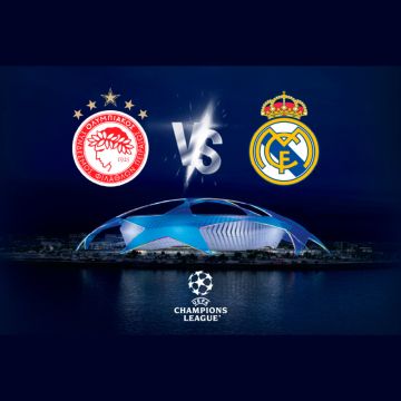 UCL: Ολυμπιακός – Ρεάλ Μαδρίτης στο MEGA