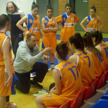 Α’ κατηγορία κορασίδων ΕΣΚΑ  4η θέση για τα κορίτσια του Αμύντα